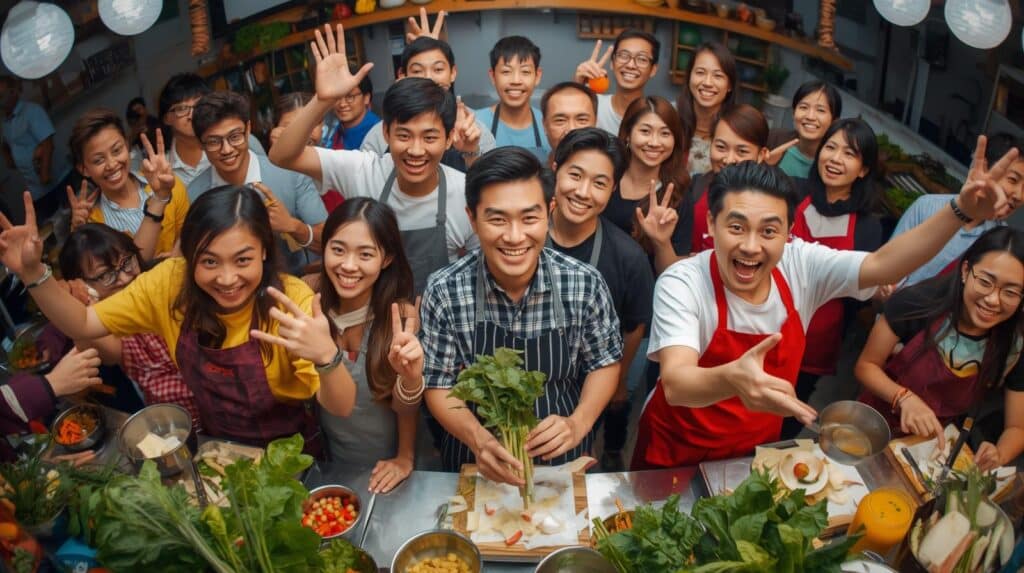 Team Building nấu ăn - hoạt động team building được yêu thích nhất, team building indoor